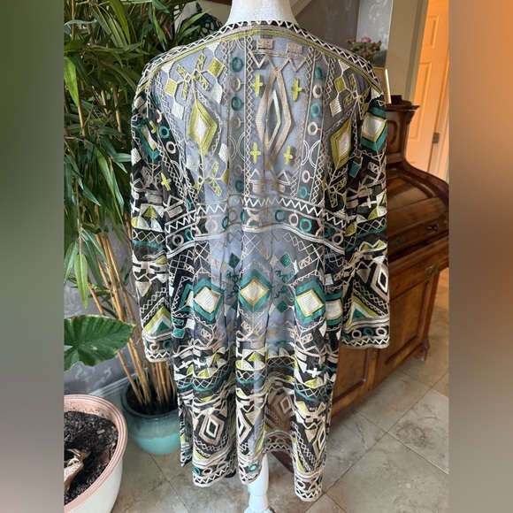 Chadwick’s ladies, sheer jacket or swimsuit cover-up 3X perfect condition - Picture 6 of 14